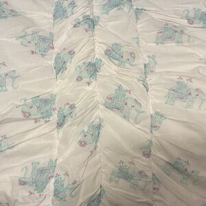 Lily Pulitzer tufted pillow sham
